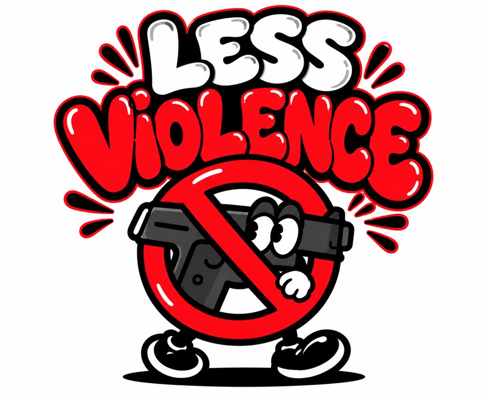 Less: the MMLV no-gun sign character