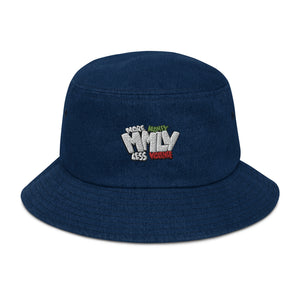 MMLV Denim bucket hat