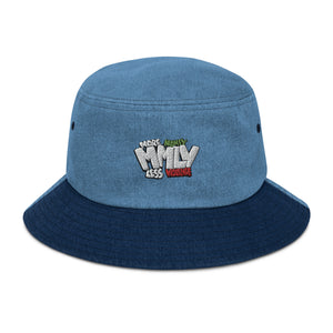 MMLV Denim bucket hat