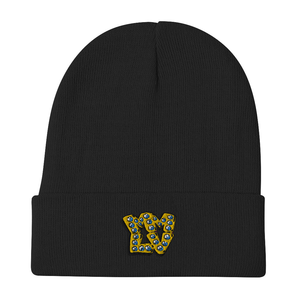 MMLV “shine” Embroidered Beanie